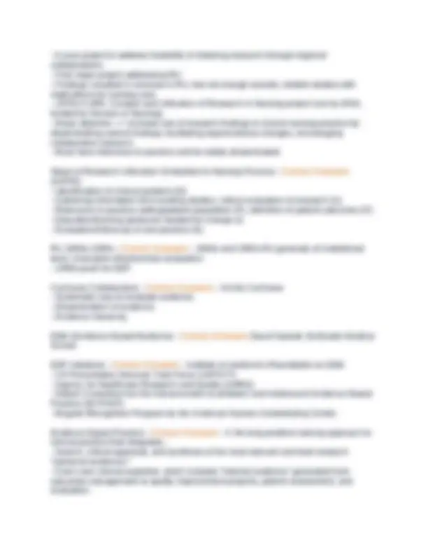 Evidence-Based Practice in Nursing: Midterm Exam Questions and Answers ...