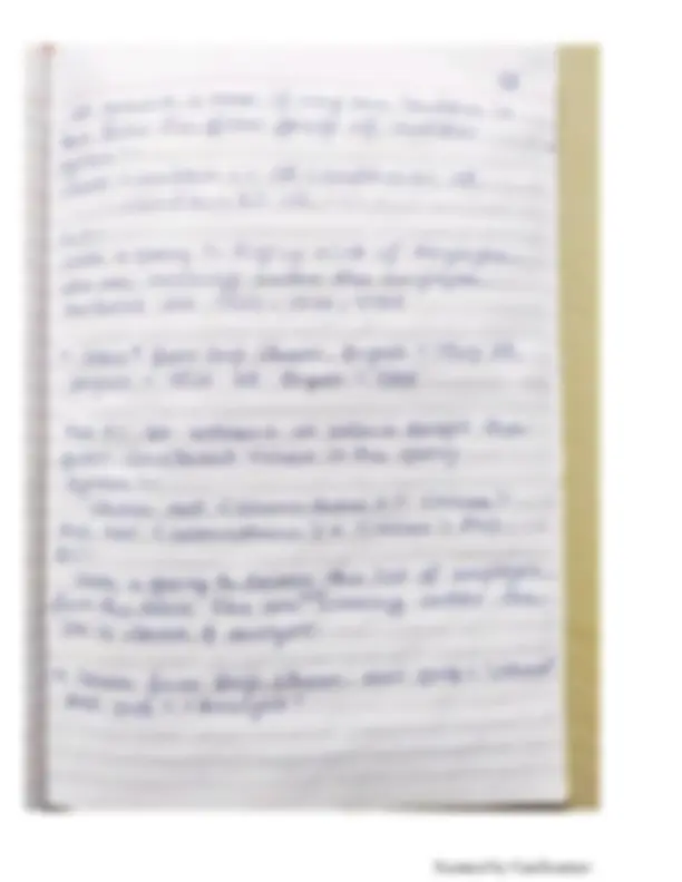 SQL and its concepts | Study notes Relational Database Management ...
