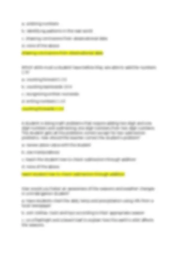 PECT PREK-4 MODULE 3 -with 100% verified solutions 2024-2025-tutor ...