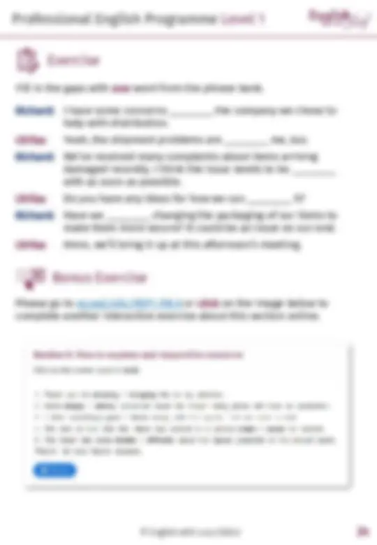 Professional English Programme Level 1 - Prof. Shah | Schemes and Mind ...