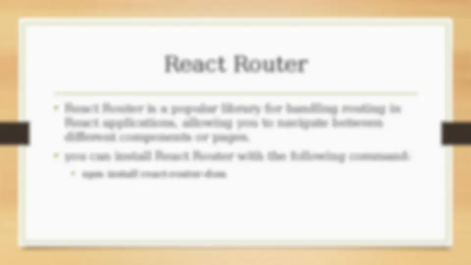 Front End Web development with ReactJs | Lecture notes Web Design and ...