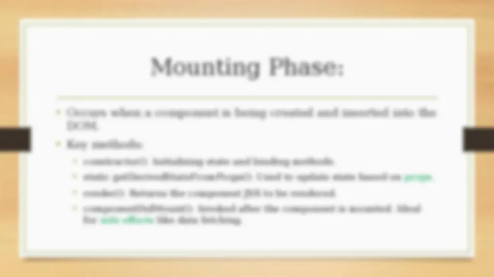 Front End Web development with ReactJs | Lecture notes Web Design and ...