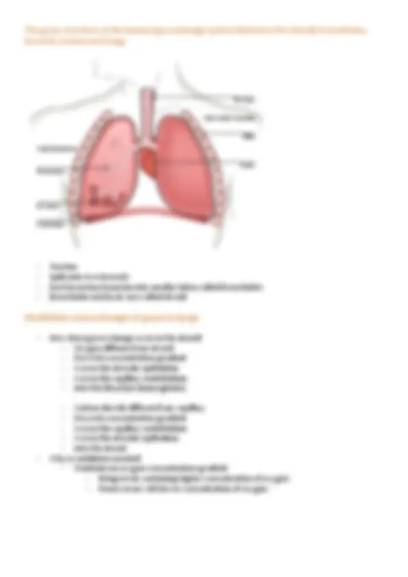 The Structure and Function of the Cardiovascular System | Lecture notes ...