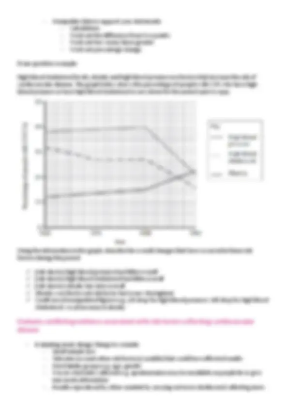The Structure and Function of the Cardiovascular System | Lecture notes ...