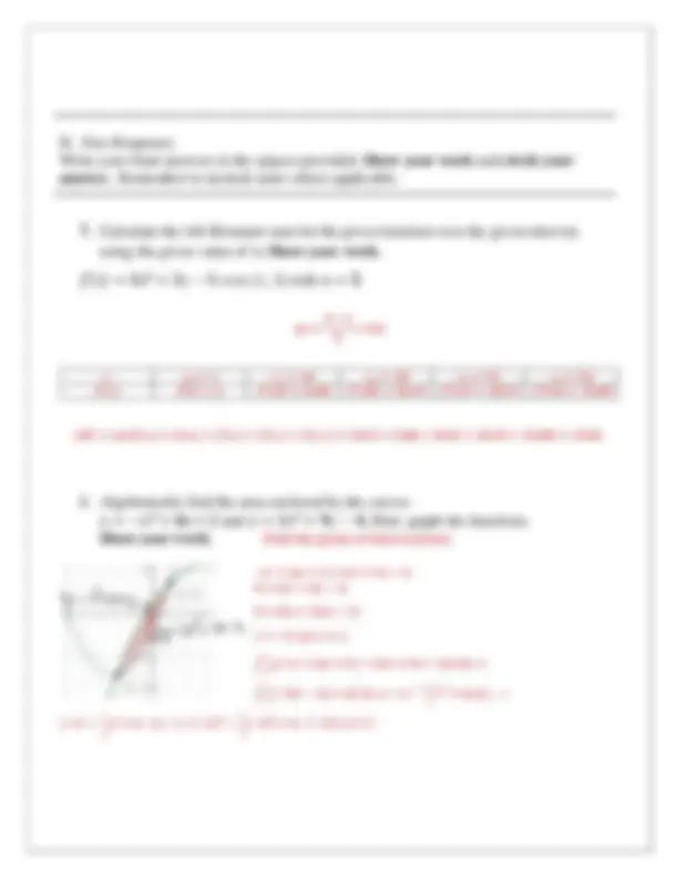 MAT 210 Final Exam Guide | Exams Calculus | Docsity