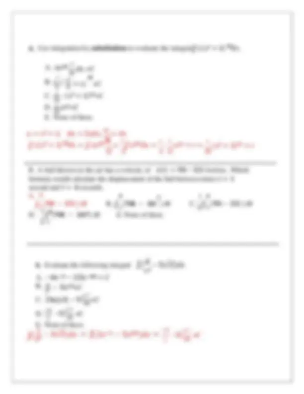 MAT 210 Final Exam Guide | Exams Calculus | Docsity