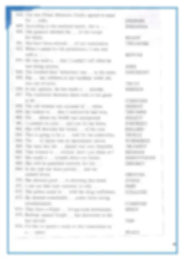 CPE Word Formation Sentence Questions and Answers 2024. | Exams English ...