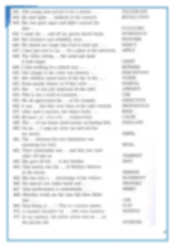 CPE Word Formation Sentence Questions and Answers 2024. | Exams English ...