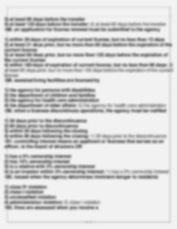 Regulations for Assisted Living Facilities in Florida | Exams Real ...