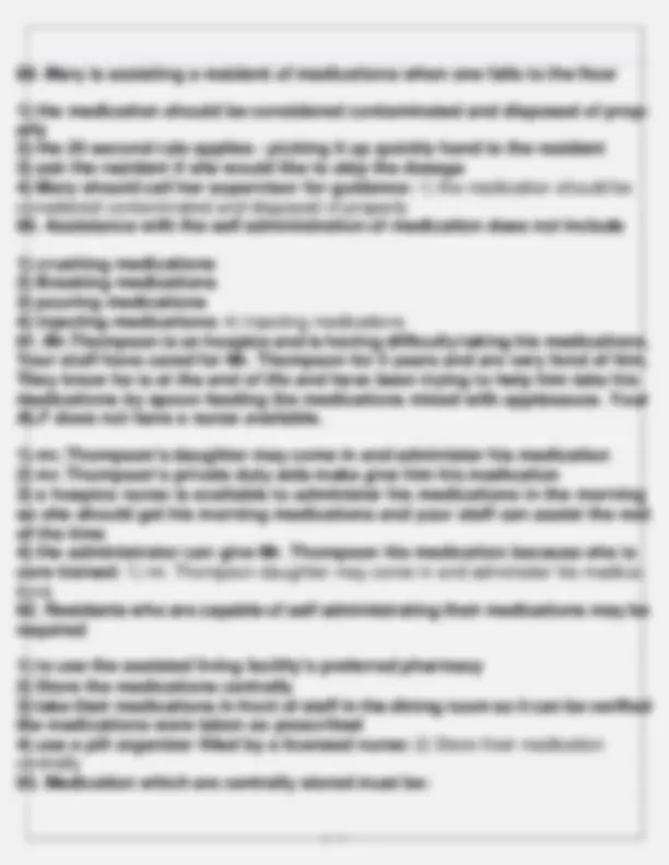 Regulations for Assisted Living Facilities in Florida | Exams Real ...