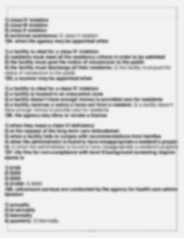 Regulations for Assisted Living Facilities in Florida | Exams Real ...