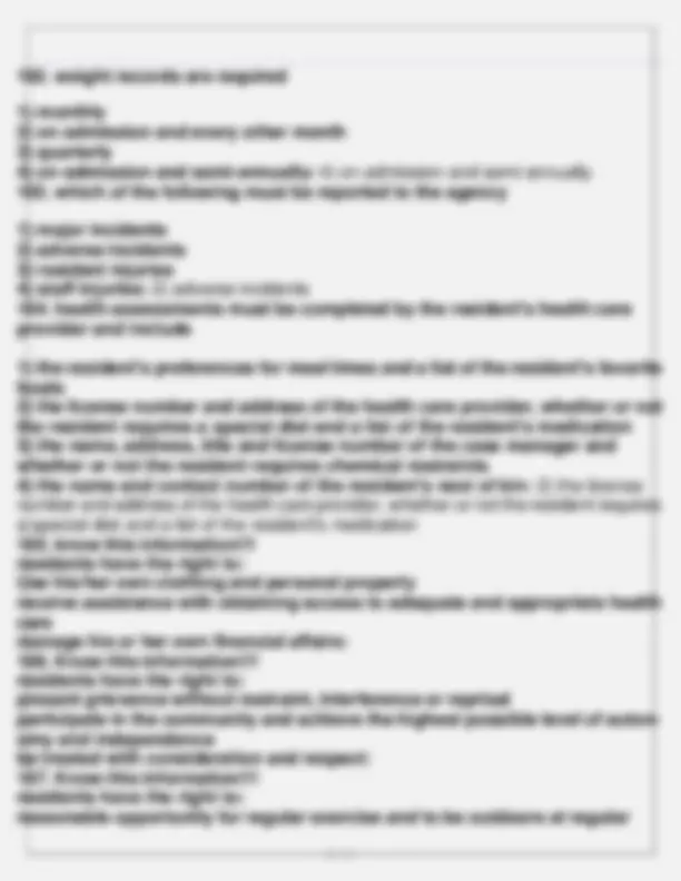 Regulations for Assisted Living Facilities in Florida | Exams Real ...