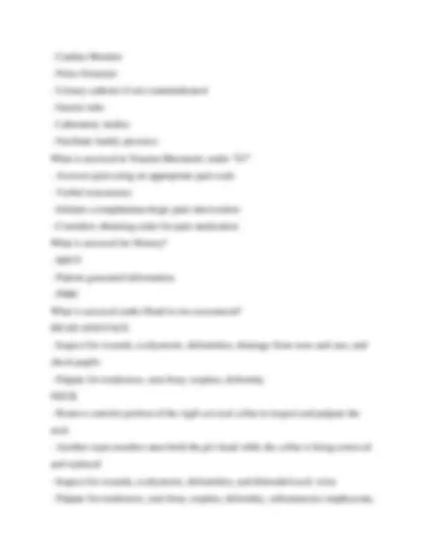 Trauma Assessment Mnemonic: TNCC Physical Assessments | Exams Nursing ...