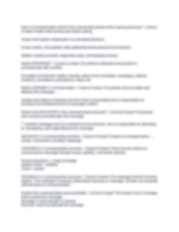 Fundamentals Of Nursing Exam 1 With 100% Correct And Verified Answers ...