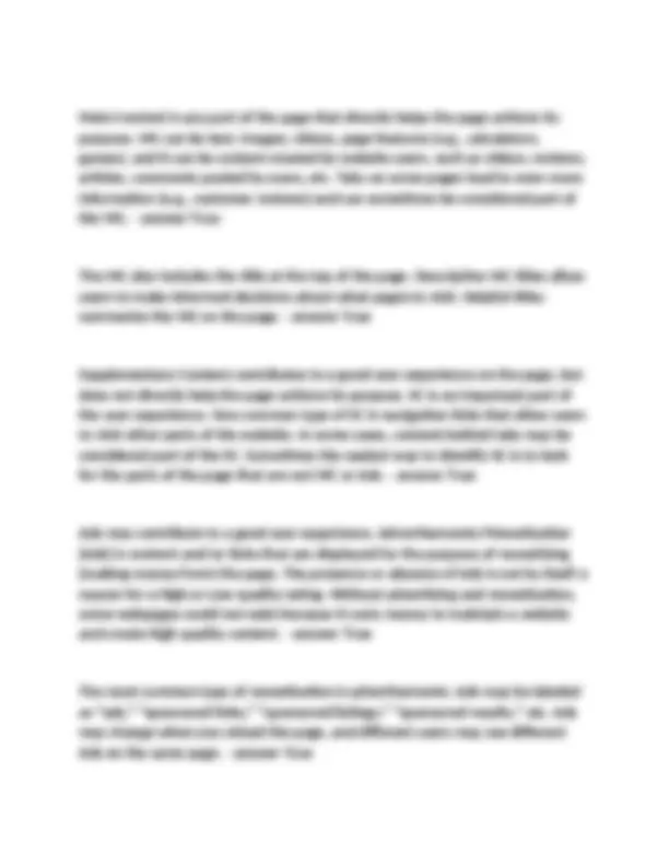 Welocalize Search Quality Rater Example WeLocalize Quality Rater Program actual sample questions and answers ...