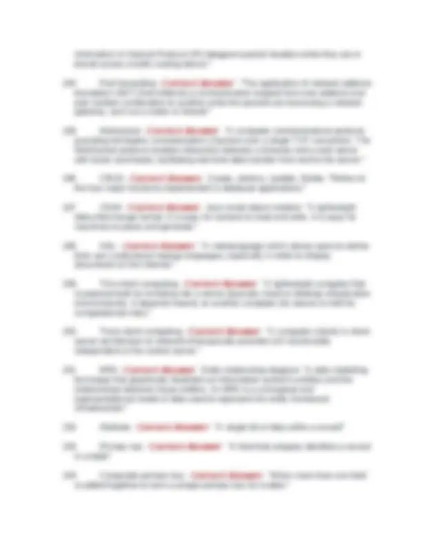 Computer Science Fundamentals | Exams Computer Science | Docsity