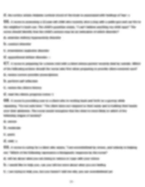 NUR 327 Exam Questions with Answers All Correctly Tested and Verified ...