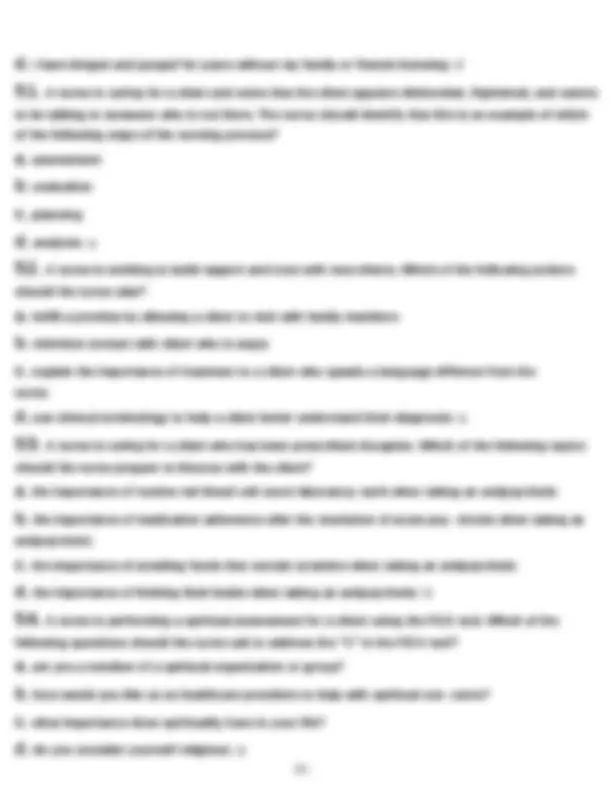 NUR 327 Exam Questions with Answers All Correctly Tested and Verified ...