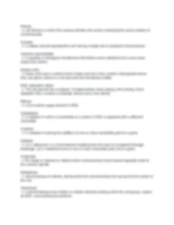 College Biology Final Exam Questions with Answers 2024 | Exams Biology ...