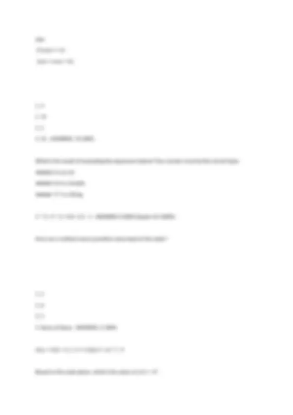 Java Final EXAM Questions & Answers 100% | Exams Java Programming | Docsity