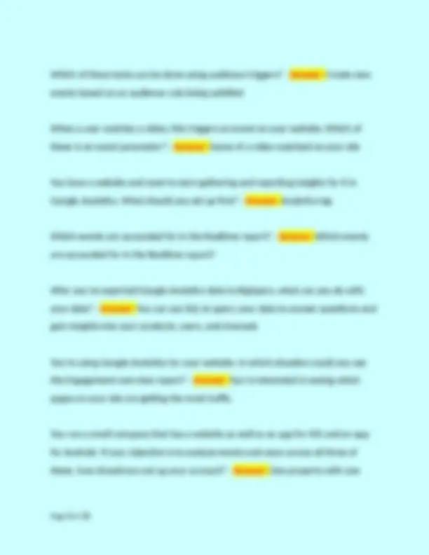 GA4 Certification Study Guide | Exams Web Programming and Technologies ...
