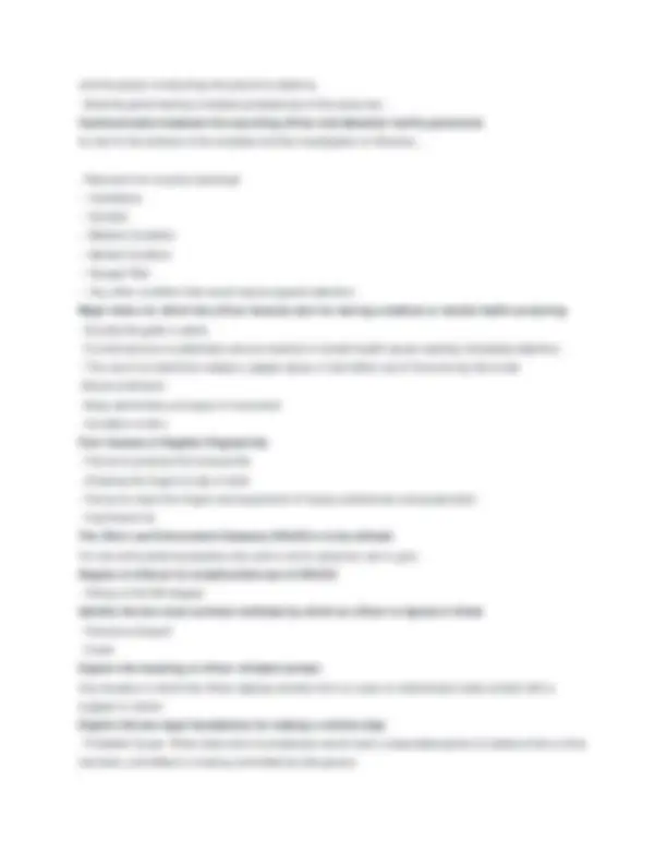 Field Notes and Crime Scene Investigation | Exams Law | Docsity