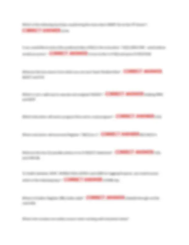 FANUC certification final EXAM QUESTIONS WITH CORRECT ANSWERS | Exams ...