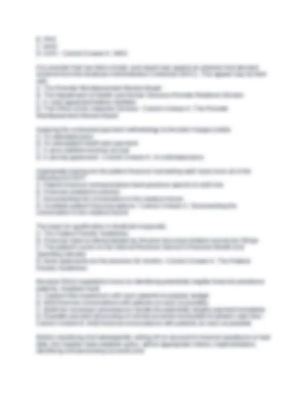 CRCR Exam Practice Questions With 100% Correct And Verified Answers ...