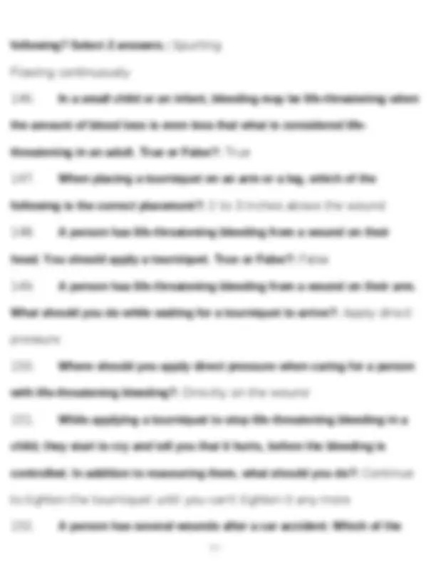 Red Cross - Adult, Child and Baby First Aid/CPR/AED/study guide updated ...