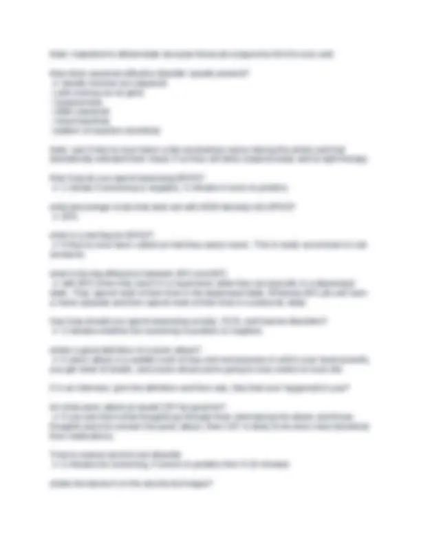 Psych Interview Questions The Psychiatric Interview - Carlat (notes) Questions with Answers 2024 ...