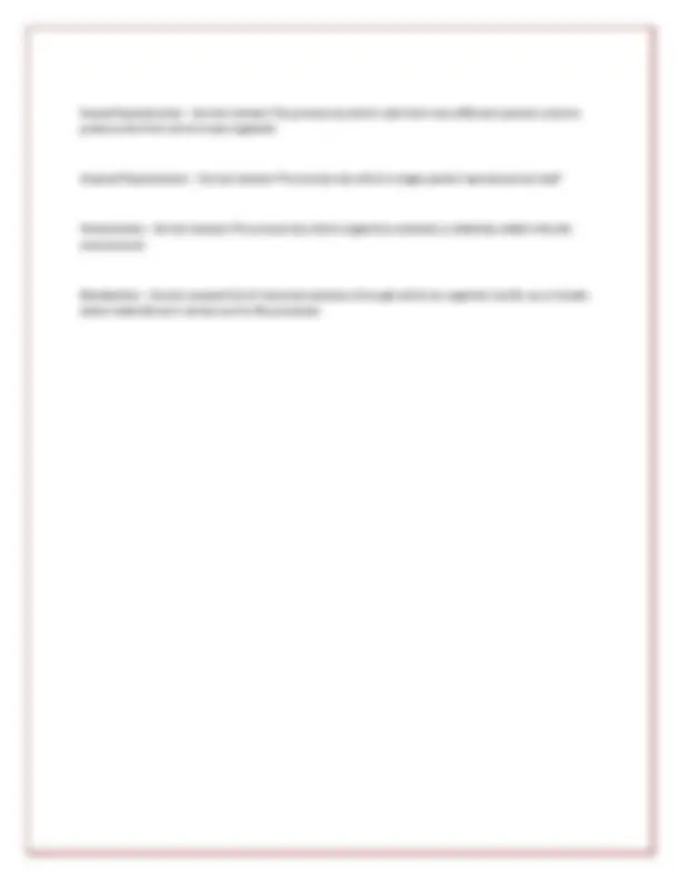 Biology Unit 1 Test: Solved Questions and Answers | Exams Biology | Docsity