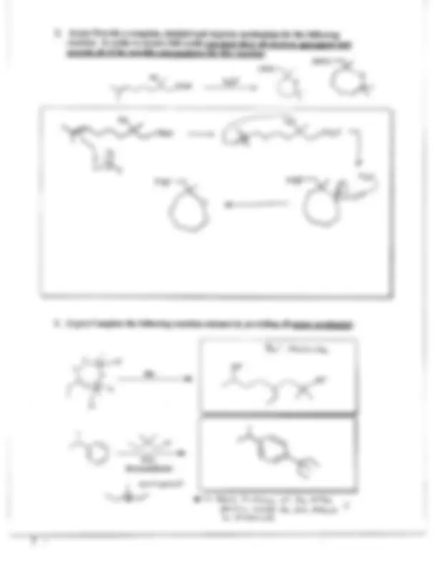 Test II with Answer Key - Modern Organic Chemistry II | CHEM 2212 ...