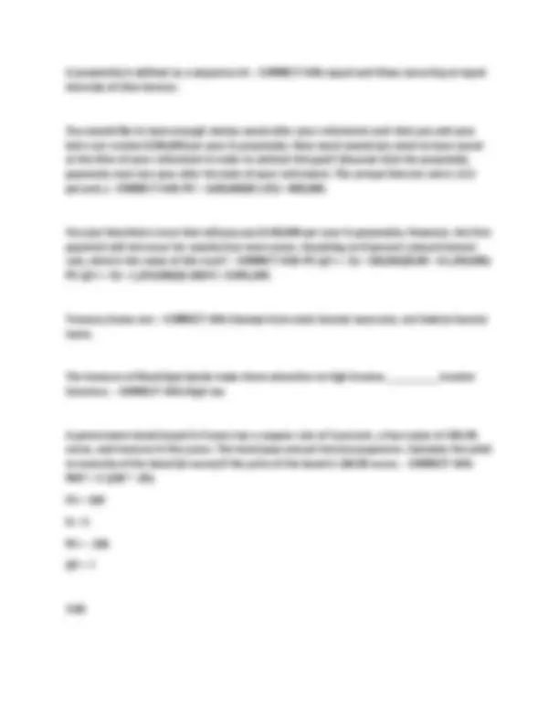 Corporate Finance final EXAM 2024 AND PRACTICE QUESTIONS |ACCURATE ...
