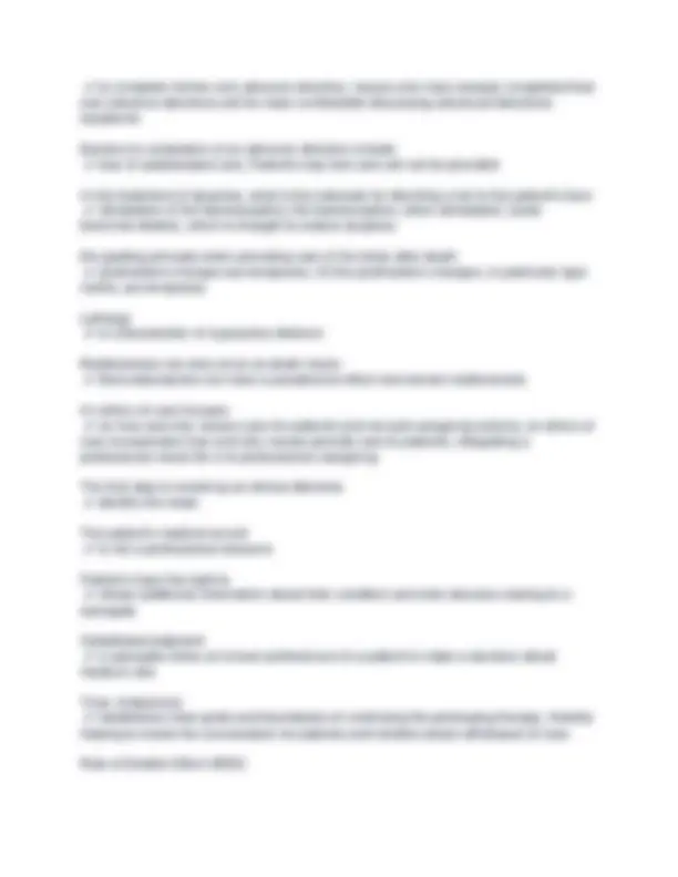 Hospice and Palliative Registered Nurse Certification exam Questions ...