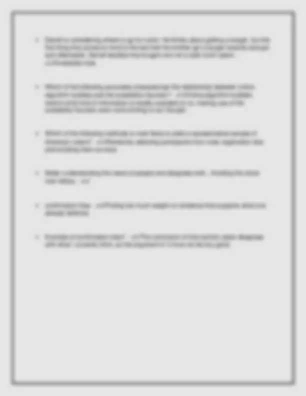 D265 Critical Thinking Section 3(The principle of Charity)Questions and ...