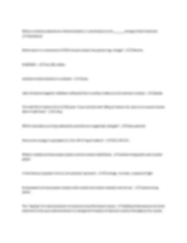 CHM 1020 - Final Exam Study Guide | Actual Questions and Answers Latest ...