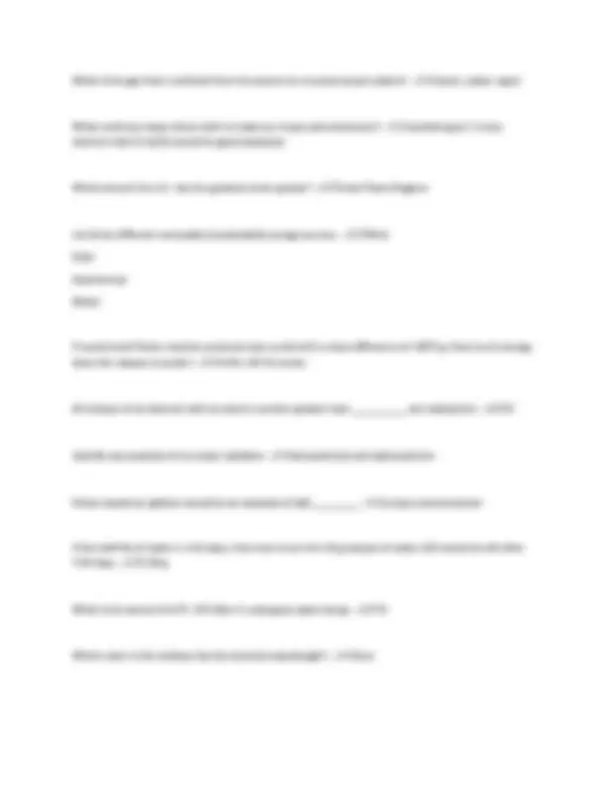 CHM 1020 - Final Exam Study Guide | Actual Questions and Answers Latest ...
