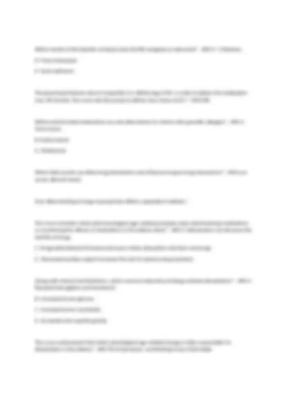 HESI Case Study: Age-Related Risks | Exams Nursing | Docsity