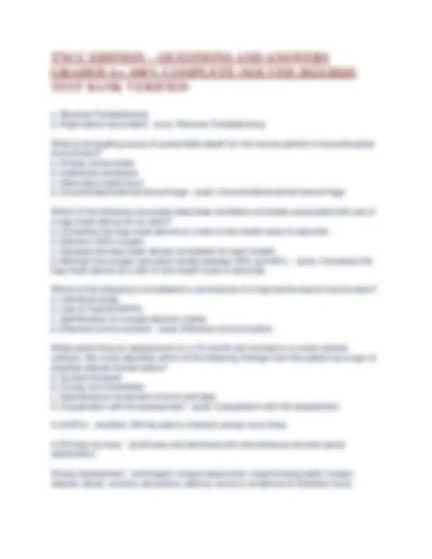1 8 of a 100 - design talk Images High Quality Grahic TNCC EDITION – QUESTIONS AND ANSWERS GRADED A+ 100 COMPLETE (SOLVED ...