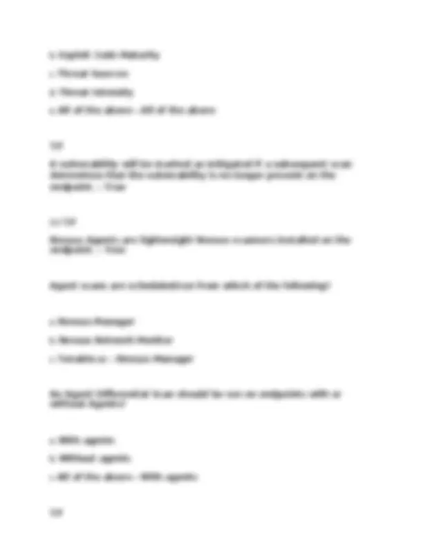 DISA ACAS test Questions and answers 2025 | Exams Advanced Education ...