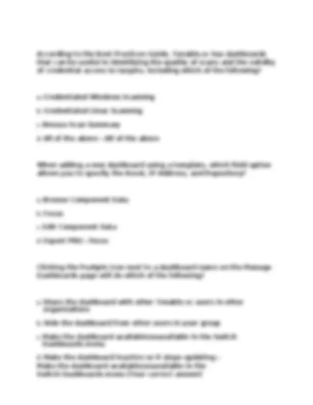 DISA ACAS test Questions and answers 2025 | Exams Advanced Education ...