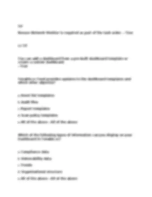 DISA ACAS test Questions and answers 2025 | Exams Advanced Education ...