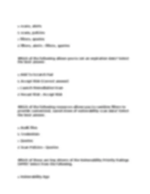DISA ACAS test Questions and answers 2025 | Exams Advanced Education ...