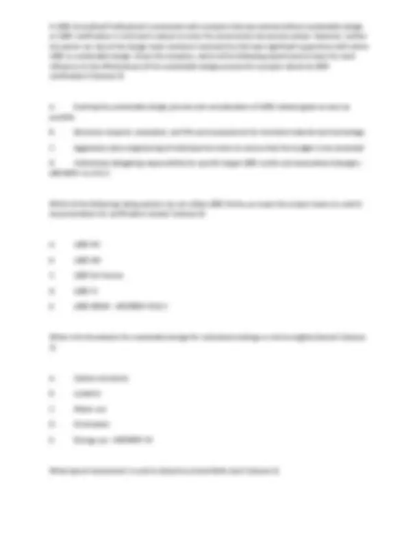 LEED Green Associate EXAM 2024-2025 questions and answers.pdf | Exams ...