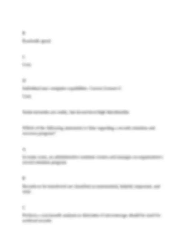 CAP Exam Practice Questions with Correct Answers | Exams Law | Docsity