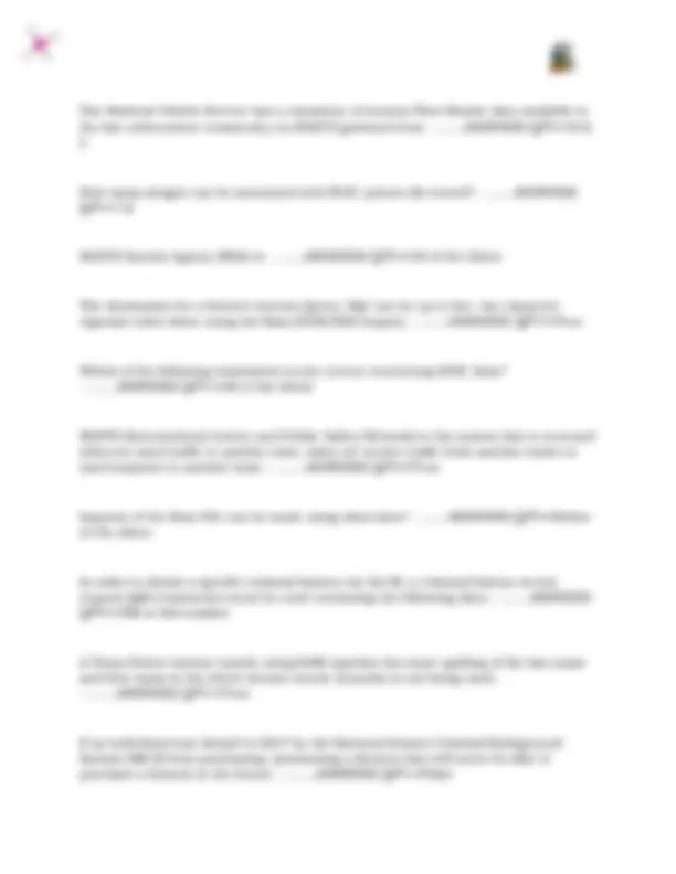 TCIC/TLETS Mobile Access RE-Certification questions with answers ...