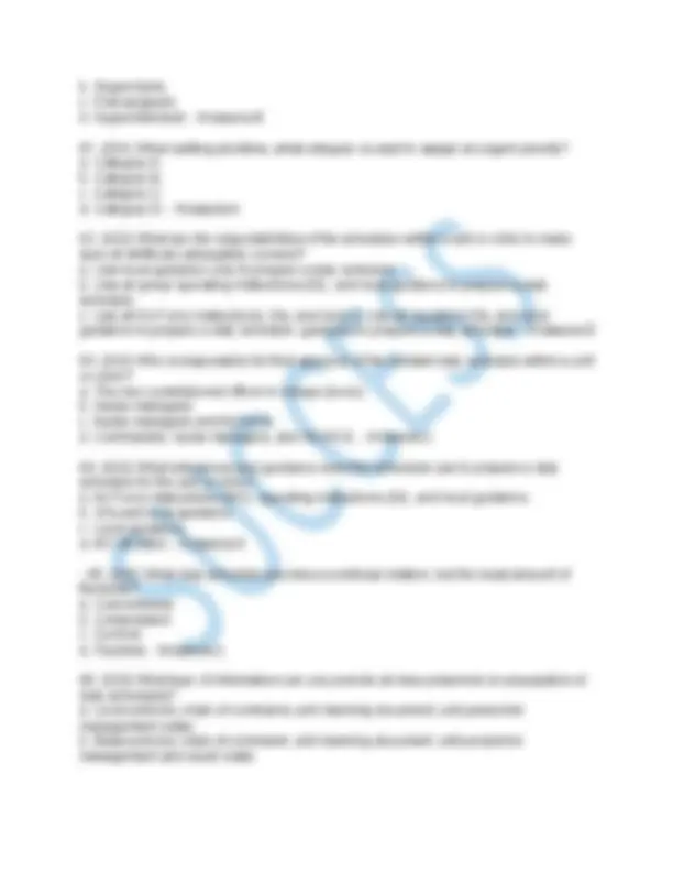 4N0X1 CDC 5 Level Vol 1 Questions & Answers | Exams Nursing | Docsity