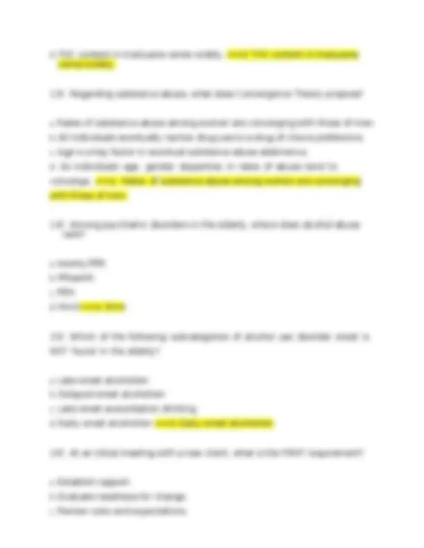 CADC Practice Exam Questions (Test 1) with Complete and Verified ...