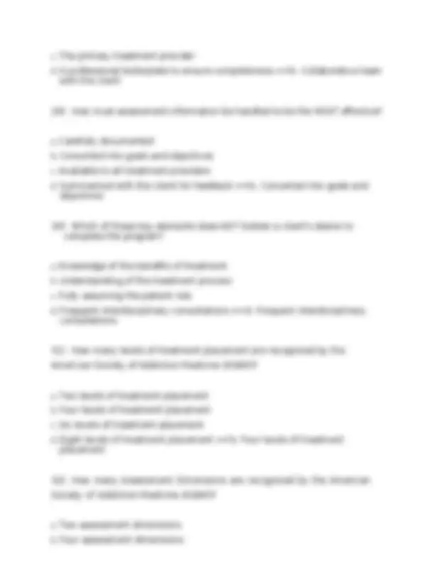 CADC Practice Exam Questions (Test 1) with Complete and Verified ...