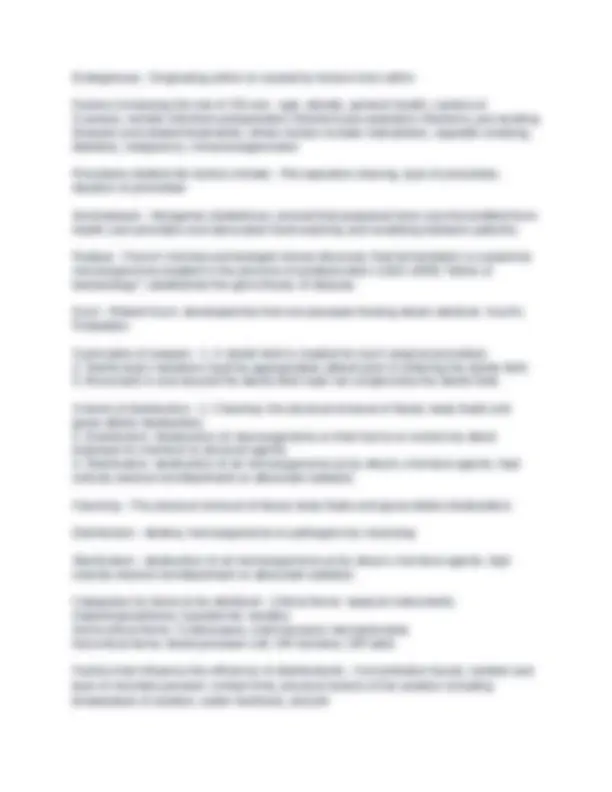 Surgical Technology: A Glossary of Key Terms and Concepts | Exams ...